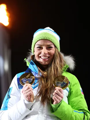 Tina z zlato odličje na olimpijskih igrah v Sočiju
